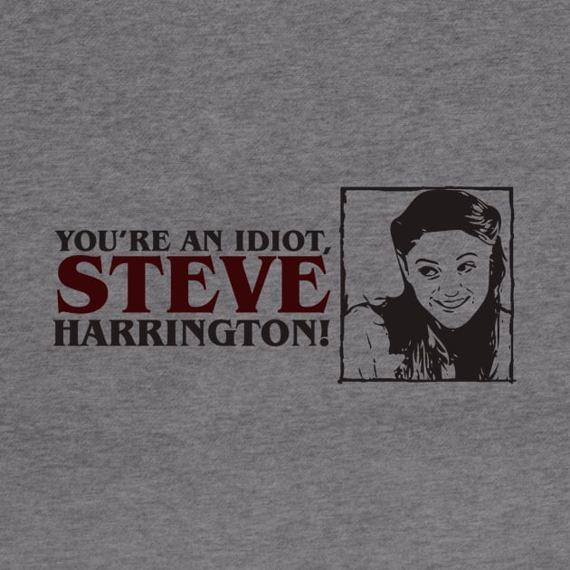 You're an idiot, Steve Harringot! by escoffie